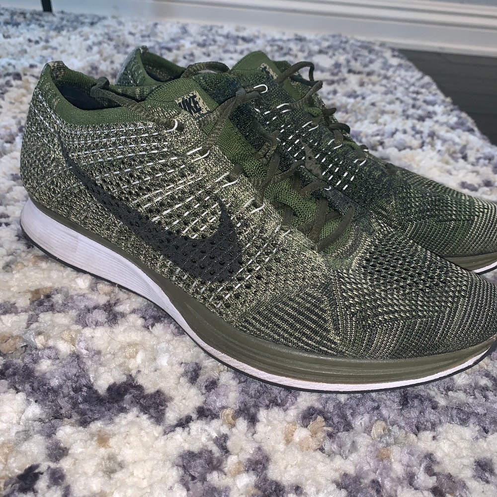 Nike Flyknit Racer - Camo - Men's 10.5